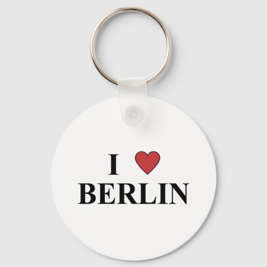I Liebe Berlin Schlüsselanhänger (Vorderseite)