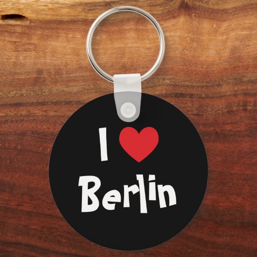 I Liebe Berlin Schlüsselanhänger (Vorderseite)