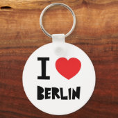 I Liebe Berlin Schlüsselanhänger (Vorderseite)