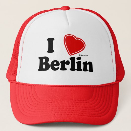 I Liebe Berlin Truckerkappe (Vorderseite)