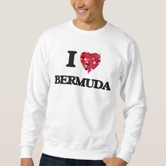 I Liebe Bermuda Sweatshirt (Vorderseite)