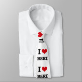 I Liebe Bert Krawatte (Gebunden)