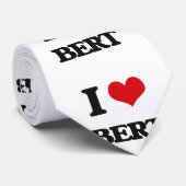 I Liebe Bert Krawatte (Gerollt)