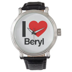 i Liebe beryl Armbanduhr