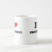 I Liebe-Beschaffung Kaffeetasse (Mittel)