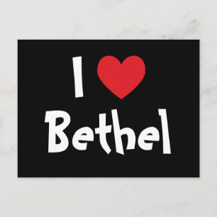 I Liebe Bethel Postkarte