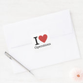 I. ❤️ Liebe - Betriebsabteilung - STICKER (Umschlag)