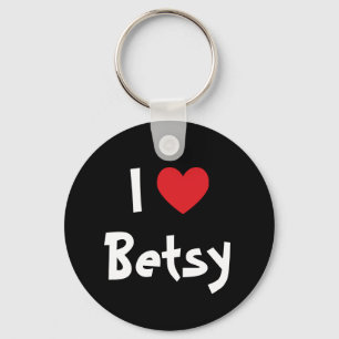 I Liebe Betsy Schlüsselanhänger