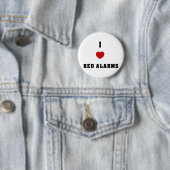 I Liebe-Bett-Warnungen Button (Beispiel)