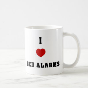 I Liebe-Bett-Warnungen Kaffeetasse