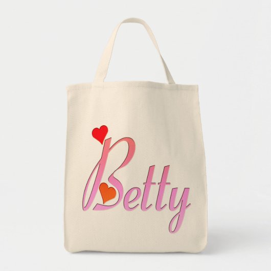 I Liebe Betty Bag Tragetasche (Vorne)