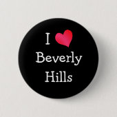 I Liebe Beverly Hills Button (Vorderseite)