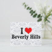 I Liebe Beverly Hills, Staaten Postkarte (Stehend Vorderseite)