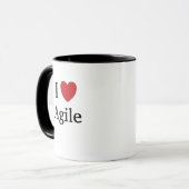 I Liebe-bewegliche Tasse (Vorderseite Links)
