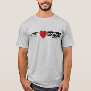 I Liebe-Bewegungs-Entwurf T-Shirt