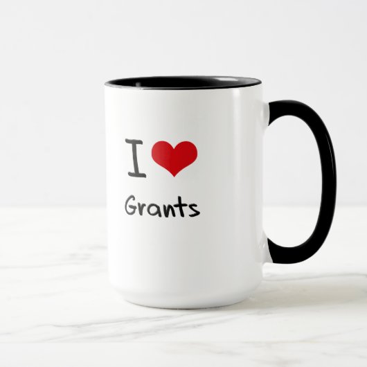 I Liebe-Bewilligungen Tasse (Rechts)