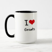 I Liebe-Bewilligungen Tasse (Links)