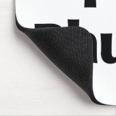 I Liebe Bhutan Flag Mousepad (Ecke)