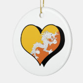 I Liebe Bhutan Ornament (Links)