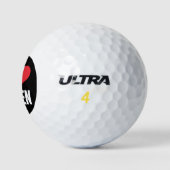 I Liebe Bi Me Bisexuelle Männer Bi Pride Bisexuell Golfball (Logo)