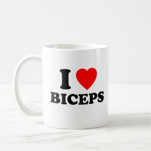 I Liebe Biceps Funny Girls Night Social Gym Gesche Kaffeetasse