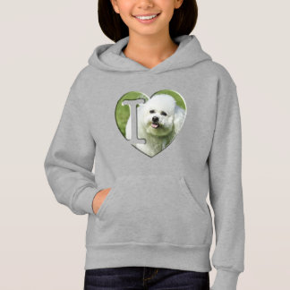 I Liebe Bichon Frises - Hoodie