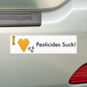 I Liebe-Bienen Autoaufkleber (Auf Auto)