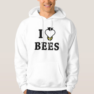I Liebe Bienen Hoodie