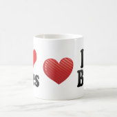 I Liebe-Bienen Kaffeetasse (Mittel)