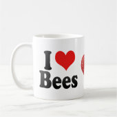 I Liebe-Bienen Kaffeetasse (Links)
