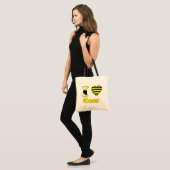 I Liebe Bienen Tragetasche (Vorderseite (Model))