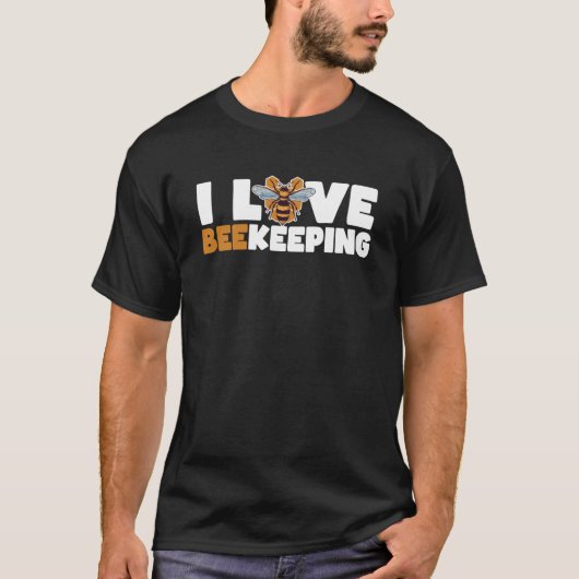 I Liebe Bienenzucht T-Shirt (Vorderseite)