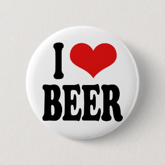 I Liebe-Bier Button