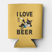 I Liebe Bier Dosenkühler (Vorderseite)