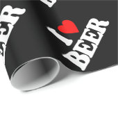 I LIEBE-BIER GESCHENKPAPIER (Rolleneckpunkt)