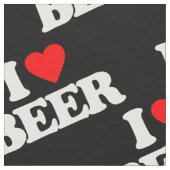 I LIEBE-BIER STOFF (Nahaufnahme)