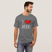 I Liebe-Bier T-Shirt (Vorne ganz)