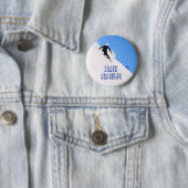 I Liebe Big Dumps Schnee Ski Downhill Button (Beispiel)