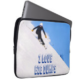 I Liebe Big Dumps Schnee Ski Downhill Laptopschutzhülle (Vorne Rechts)
