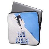 I Liebe Big Dumps Schnee Ski Downhill Laptopschutzhülle (Vorderseite Links)