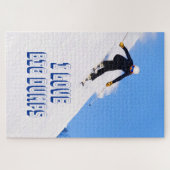 I Liebe Big Dumps Schnee Skiabfahrt Puzzle (Horizontal)