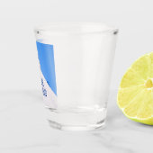 I Liebe Big Dumps Schnee Skiabfahrt Schnapsglas (Rechts)