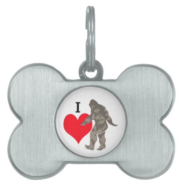 I LIEBE BIGFOOT 1 TIERMARKE (Vorderseite)