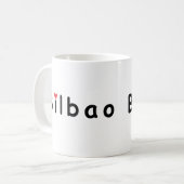I Liebe Bilbao Kaffeetasse (Vorderseite Links)