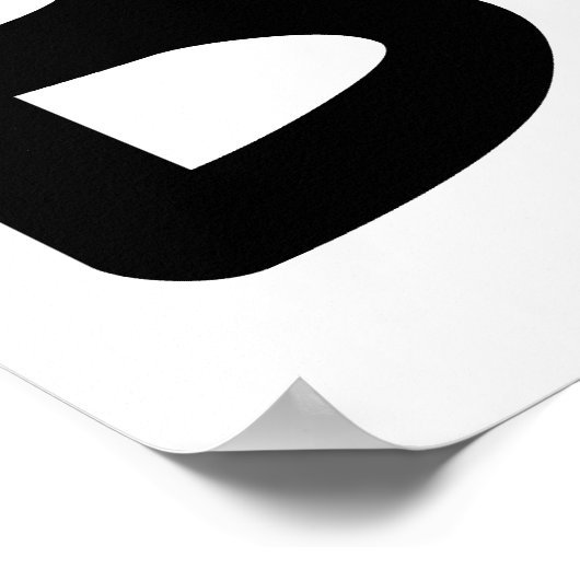 I Liebe Bilbao Poster (Ecke)