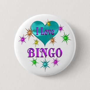 I Liebe-Bingo Button