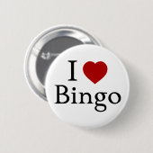 I Liebe-Bingo Button (Vorne & Hinten)
