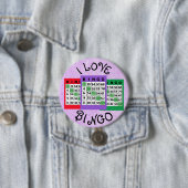 I Liebe BINGO Cards Button (Beispiel)