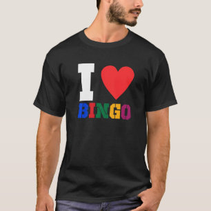 I Liebe Bingo Funny Bingo Funny Bingo 1 T-Shirt