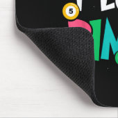 I Liebe Bingo Game Lover Player Spaß Mousepad (Ecke)